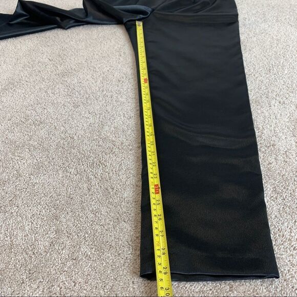 STUDIO J. Vintage satin front pleat dress pant trousers Sz 10 - Picture 9 of 11